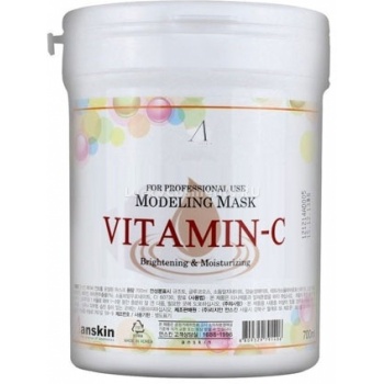Витаминизированная альгинатная маска Anskin Vitamin-C Modeling Mask / container